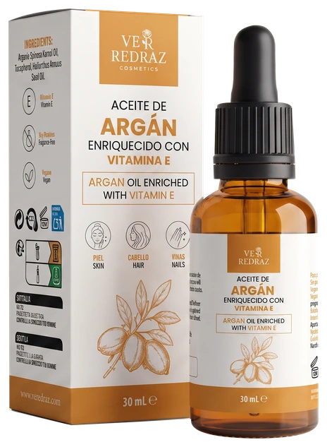 Argan Oil with Vitamin E · 30 ml