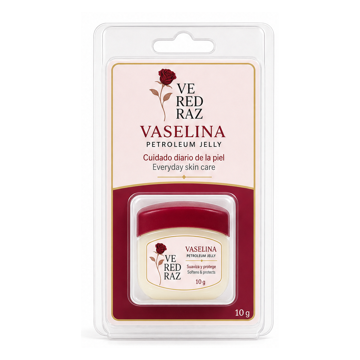 VVR Vaselina / Petroleum Jelly 10 g — Компактна ежедневна грижа за суха кожа