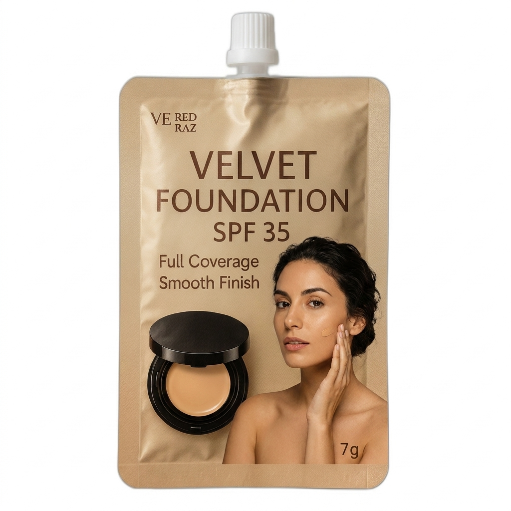 Velvet Foundation SPF 35 — 135 Sand — Aksamitne Krycie SPF 35