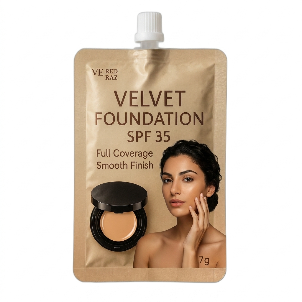 Velvet Foundation SPF 35 — 140 Warm Beige — Velvet Coverage SPF 35