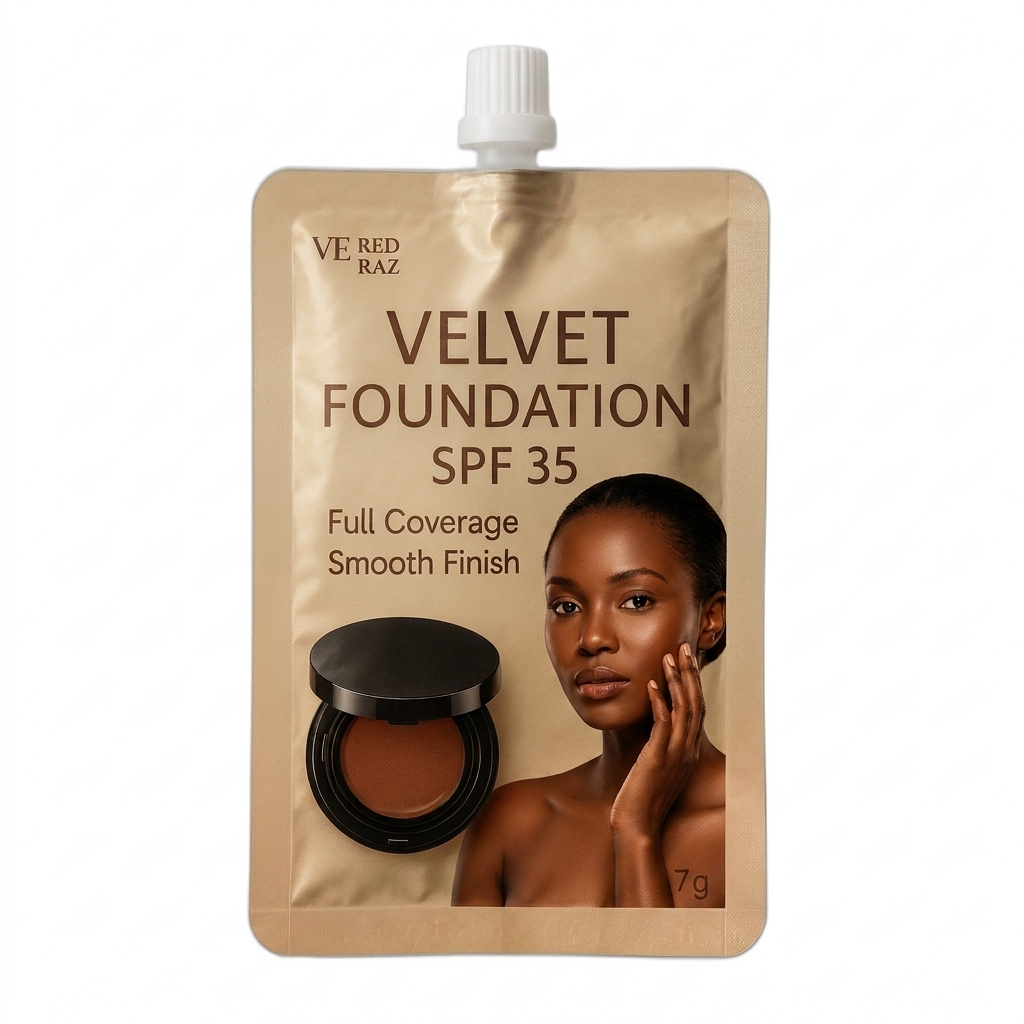 Velvet Foundation SPF 35 — 280 Mahogany — Aksominė danga SPF 35