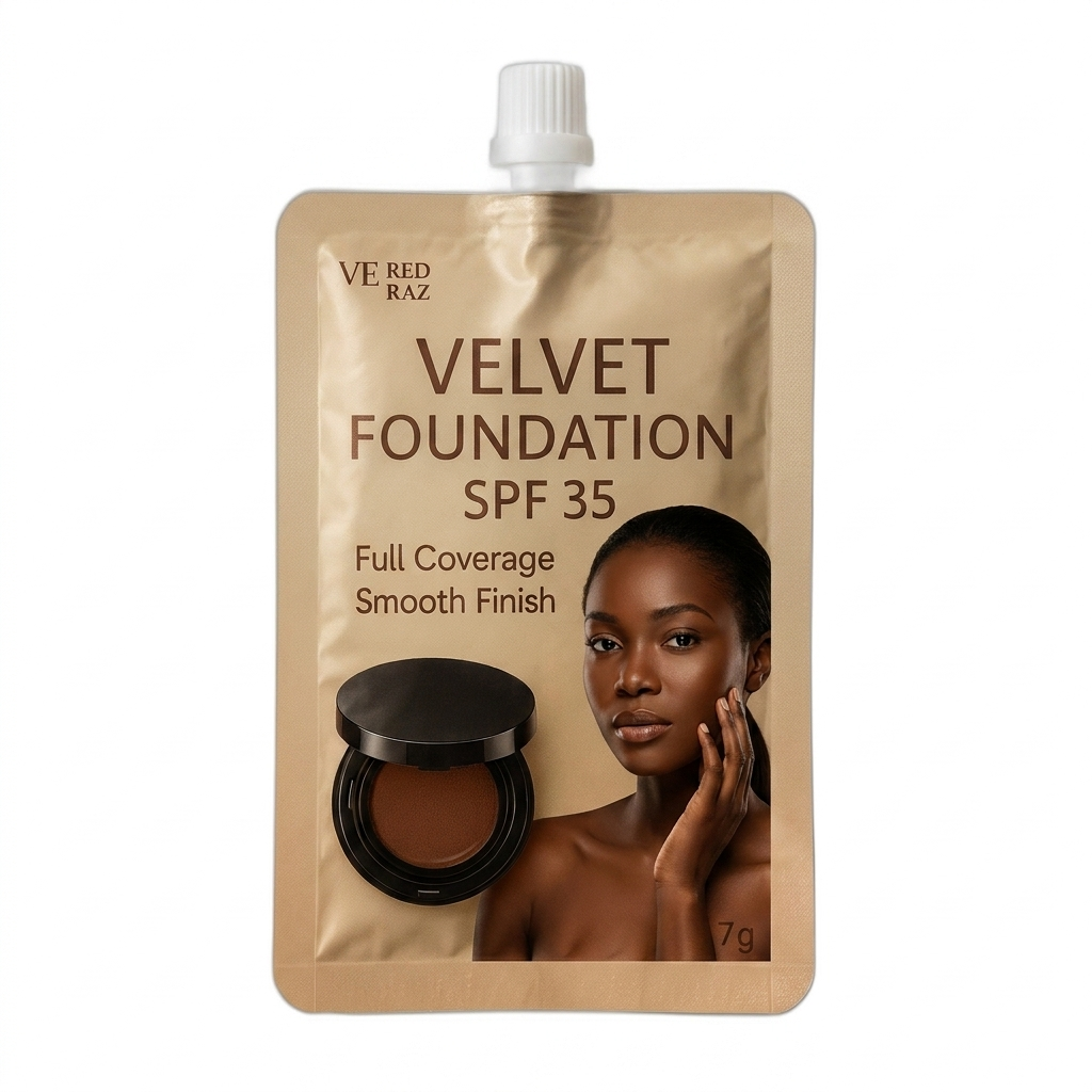 Velvet Foundation SPF 35 — 300 Espresso — Aksominė danga SPF 35