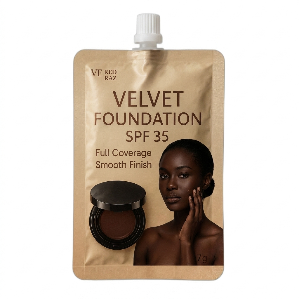 Velvet Foundation SPF 35 — 500 Obsidian — Coprenza Velluto SPF 35