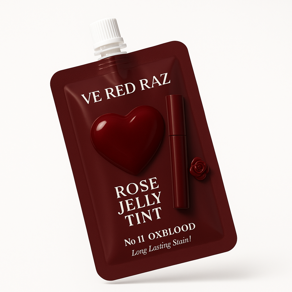 Lip Jelly — Oxblood — Lesk na Rty s Růží