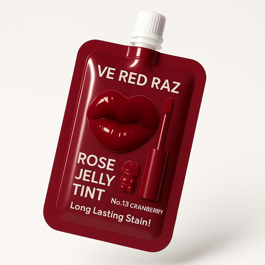 Lip Jelly — Cranberry — Roseninfunderet Lipgloss