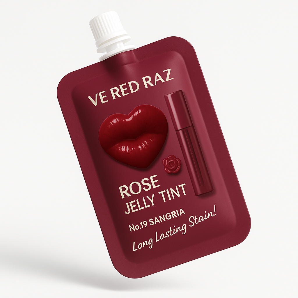 Lip Jelly — Sangria — Lesk na Rty s Růží