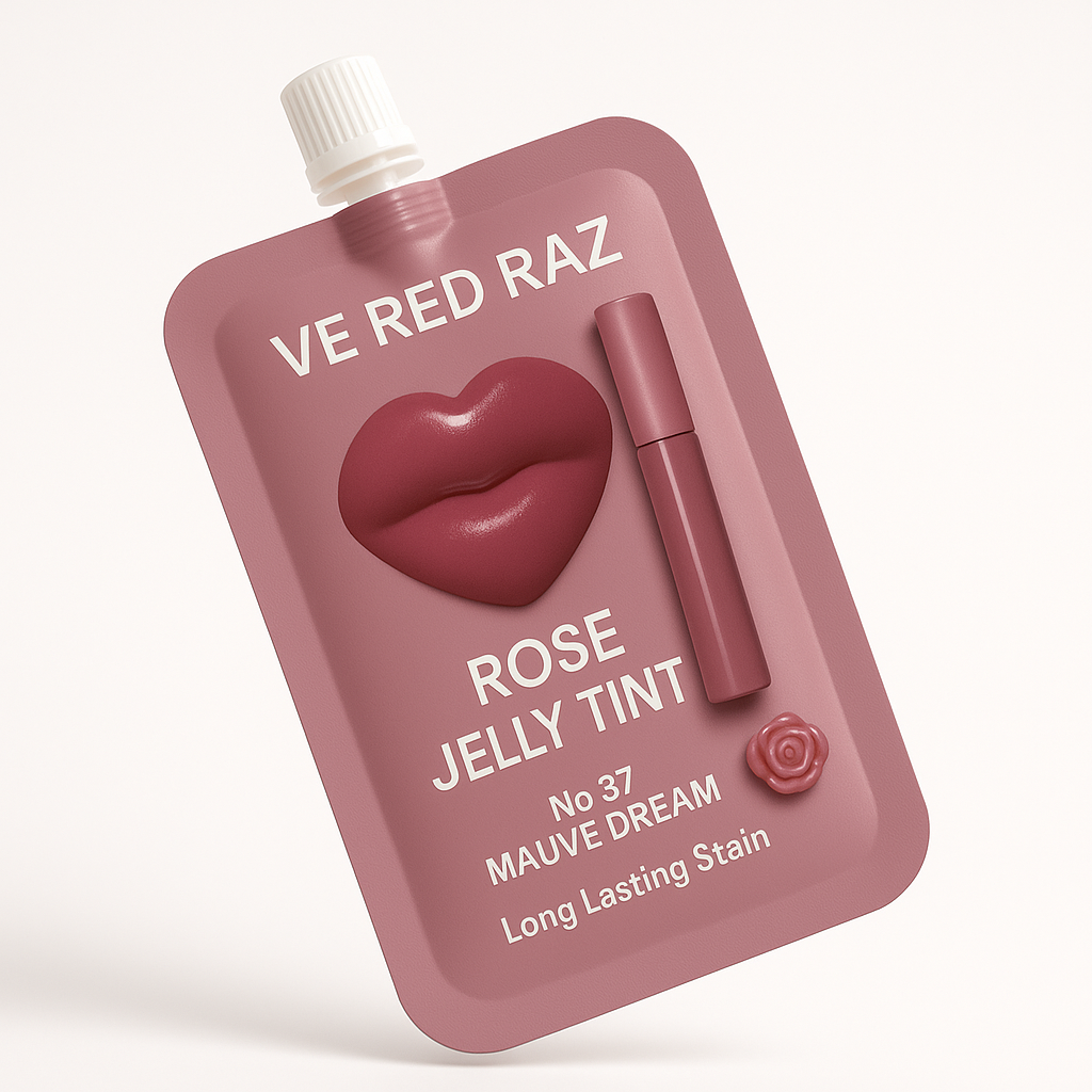 Lip Jelly — Mauve Dream — Gloss Labial de Rosa