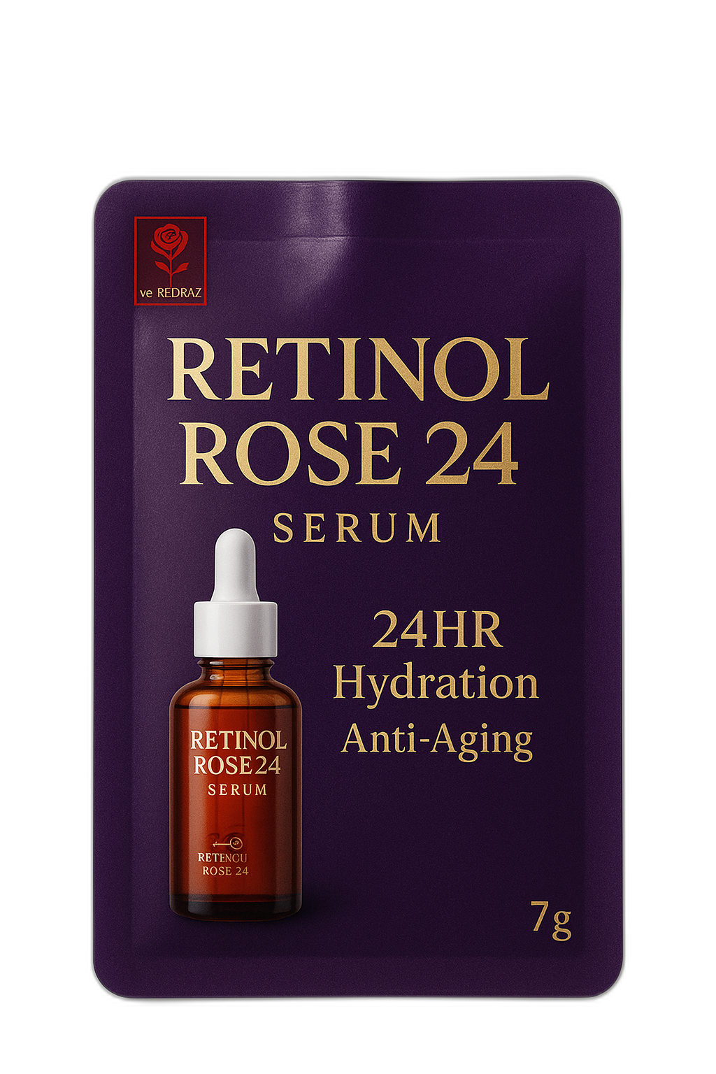 Ser de Noapte Retinol Rose 24 — Reînnoire Nocturnă Avansată